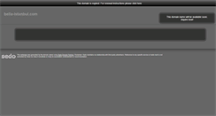 Desktop Screenshot of bella-istanbul.com