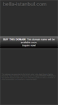 Mobile Screenshot of bella-istanbul.com